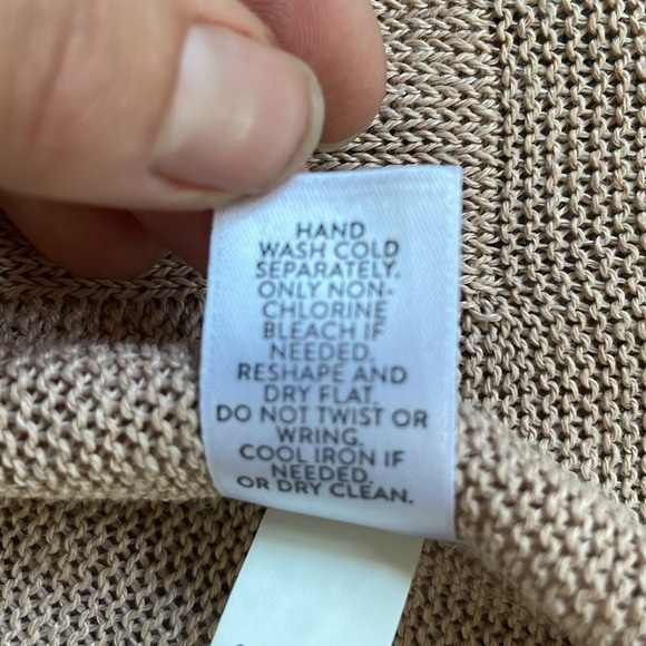 J Jill Women's Linen Long Line Midi Cardigan Sweater - Picture 9 of 15